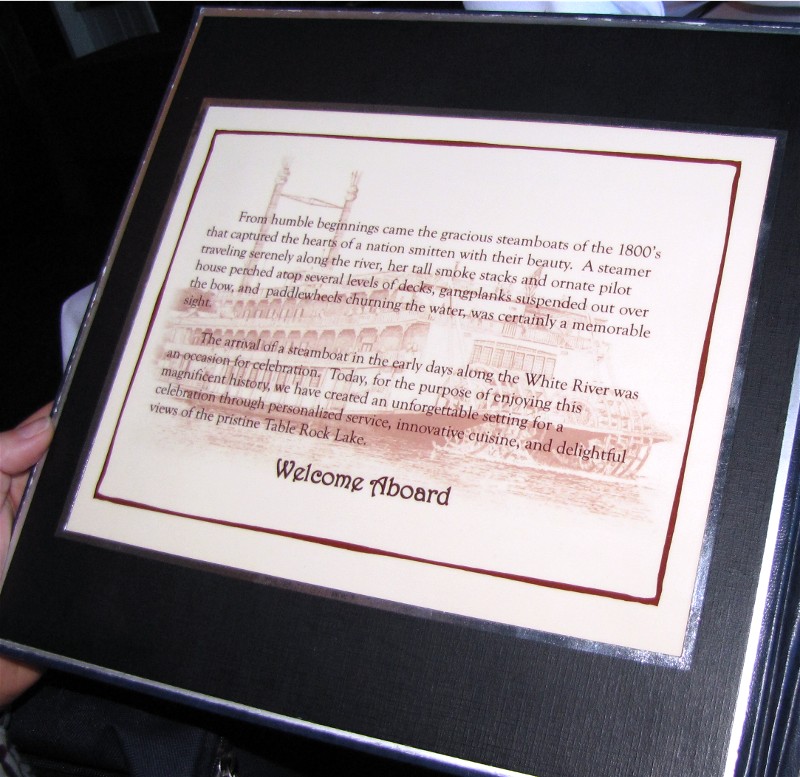 October 5, 2010 Showboat Branson Belle, 4PM sailing, Part 1